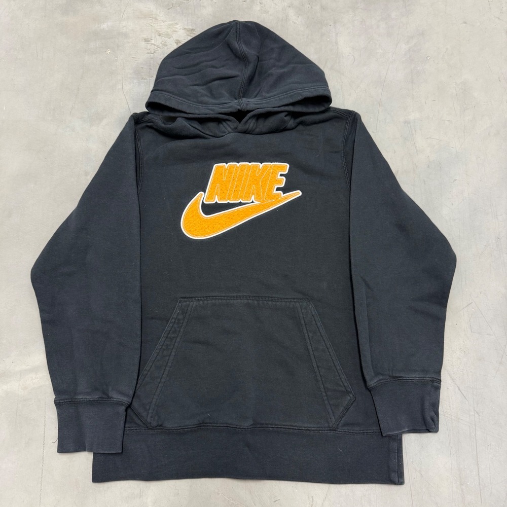 2000s y2k youth nike center swoosh hoodie sweatshirt